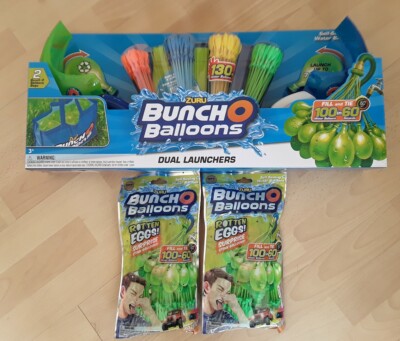 Zuru Bunch O Ballons Dual Launchers + 2 x100 Rotten Egg Überraschung Stinkballons