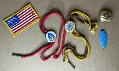 Aina Topa Hutsi OA Lodge 60 Alamo Area Council Bolo Tie BSA Emblem with Bonus