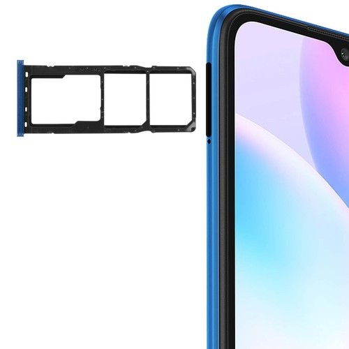 Tiroir Carte SIM Pour Xiaomi Redmi 8A - Couleur Bleu - Neuf