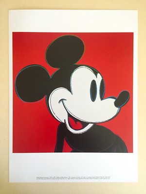 ANDY WARHOL FOUNDATION RARE 1995 LITHOGRAPH POP ART PRINT