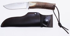 Jagdmesser Leegebruch Hirschhorngriff 440C