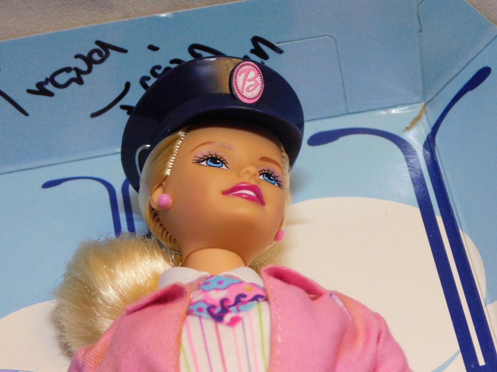 TRAVEL TRAIN FUN BARBIE DOLL REMOVED FROM BOX