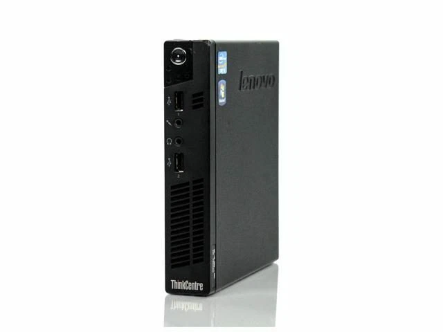 Lenovo ThinkCentre M72e Micro Tiny PC Core i3 @2.6 Wi-Fi 8GB RAM 240GB SSD Win10 - Image 3 of 4
