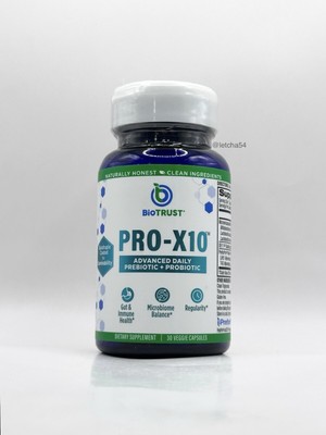 BioTrust Pro-X10 Probiotic Supplement Probiotics for Digestive Health (30 Caps)