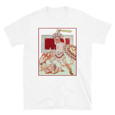 Medusa and Perseus, Sorrow of the Gorgon, Greek Gods, Hero's, Printed T-Shirt