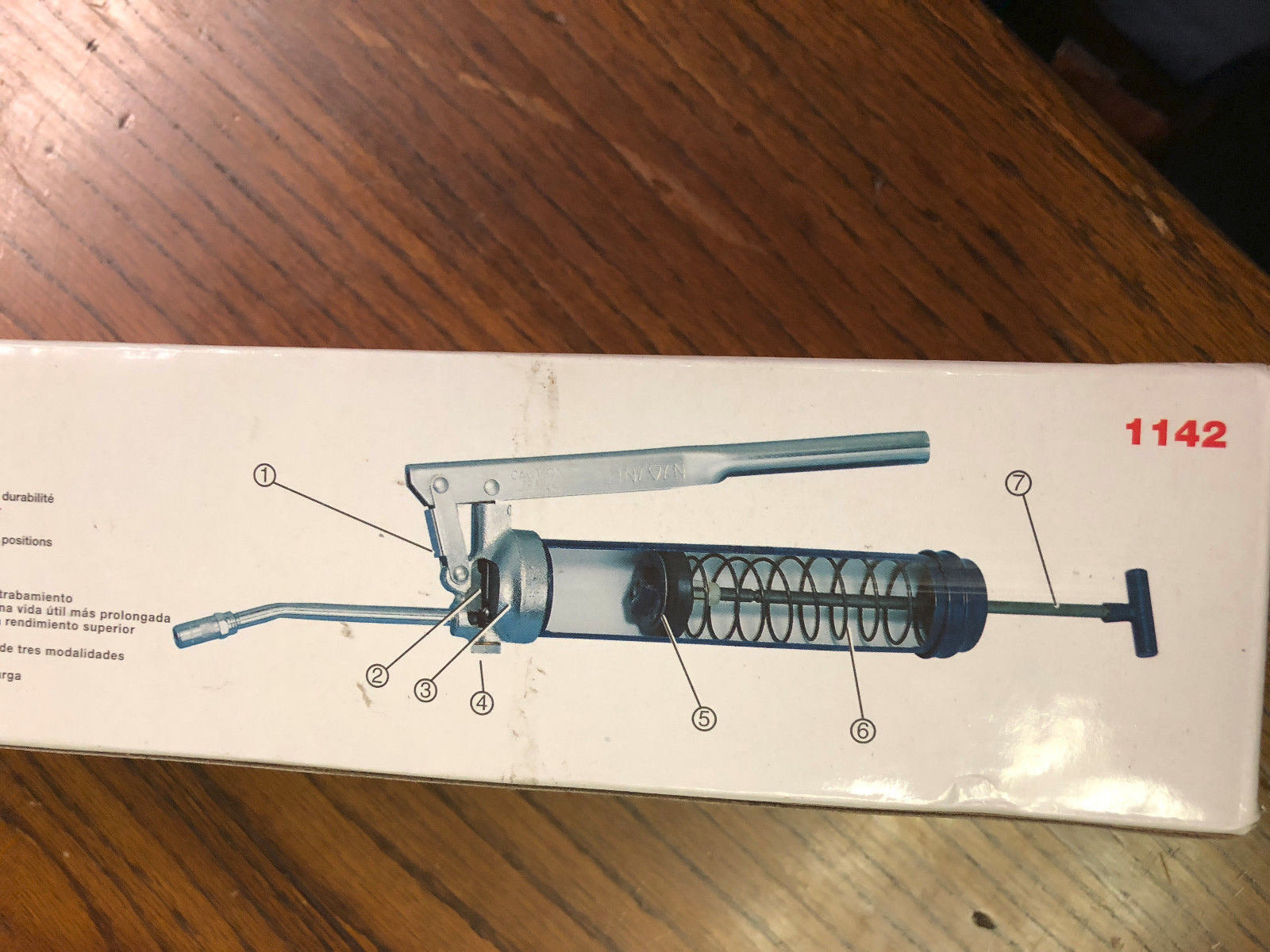 Grease gun LINCOLN 1142, Lever Handle, 10,000 psi eBay