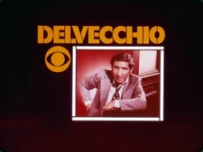 Delvecchio Judd Hirsch Vintage Slide CBS TV Series Detective Television Show