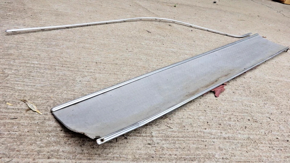 1953 Oldsmobile 98 Holiday PAINEL PORTA ESTOFAMENTO ACABAMENTO MLDS Original 2dr Hdtp LT - Imagem 2 de 4