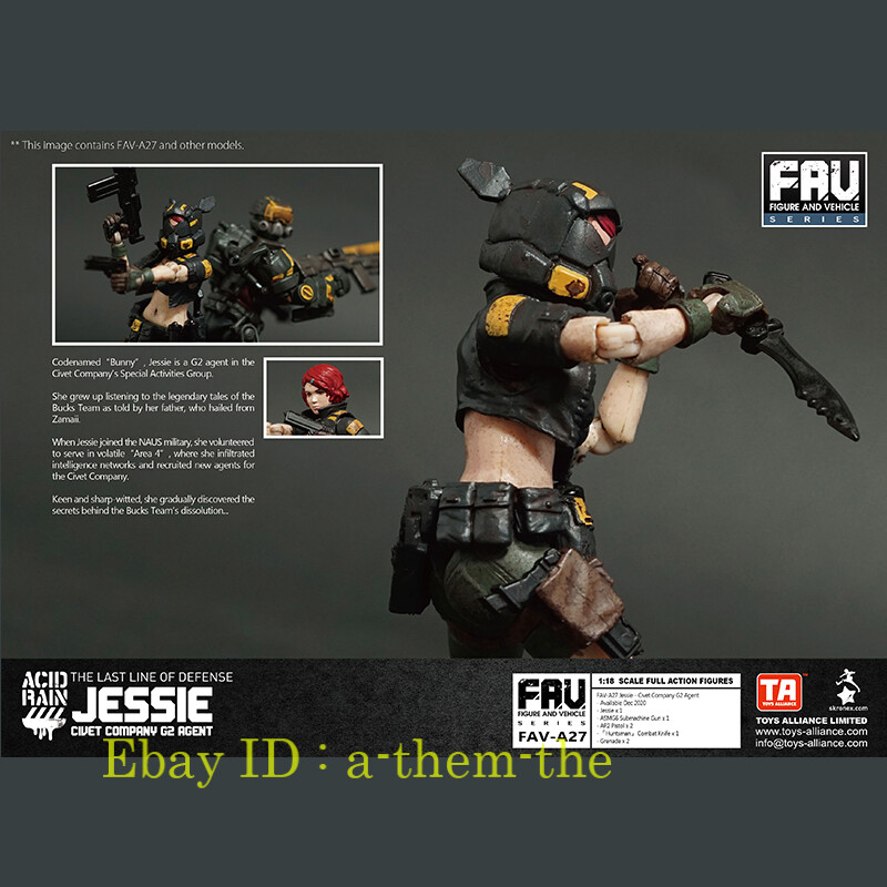 In-Stock @ a-team-the) ACIDRAIN FAV-A27 Jessie – Civet C1/18