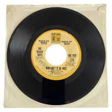 The Beach Boys - Wouldn’t It Be Nice / Sloop John B 7" 45 DJ Chip Hobart EX
