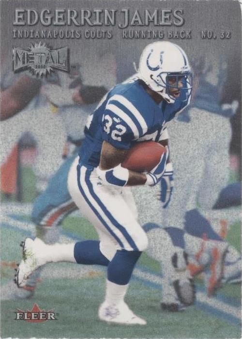 2000 Fleer Metal Edgerrin James #89 - 1 of 2