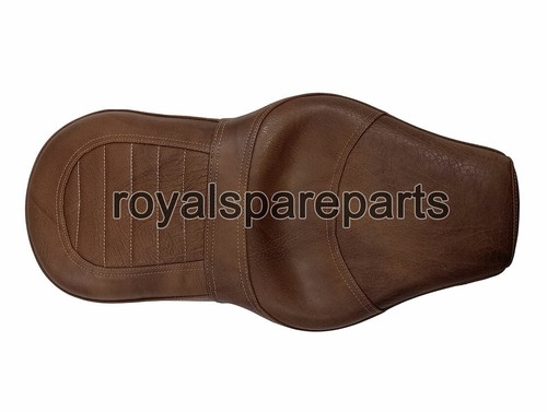 Adatto Per Royal Enfield GT E Interceptor 650 Sella In Pelle Touring D14 - Foto 5 di 6