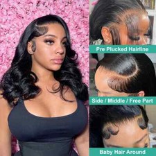 Body Wave 13x4 13x6 Lace Front Human Hair Wigs Lace Frontal 5x5 Closure Hair Wig
