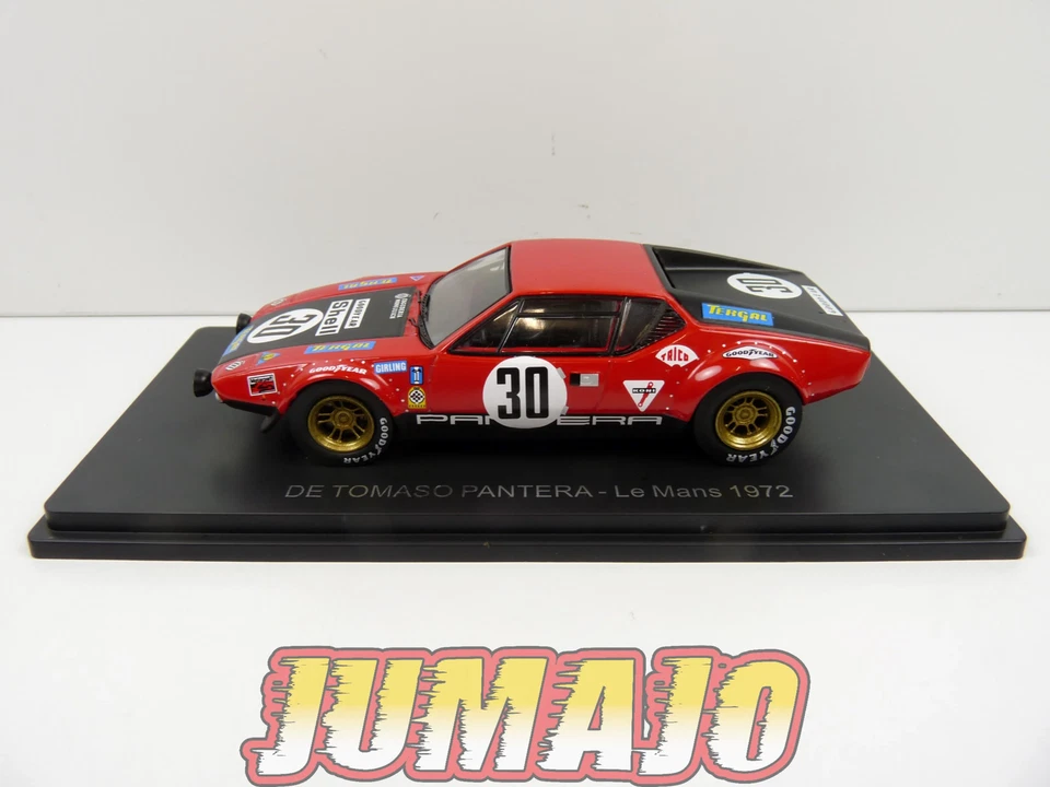 24H148 1/43 HACHETTE Japon 24 Heures Le Mans : De Tomaso Pantera 1972 Baviera #3 - Photo 2/4