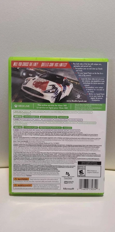 Need For Speed Rivals Xbox 360 DISC ONLY (Microsoft) - Image 2 of 3