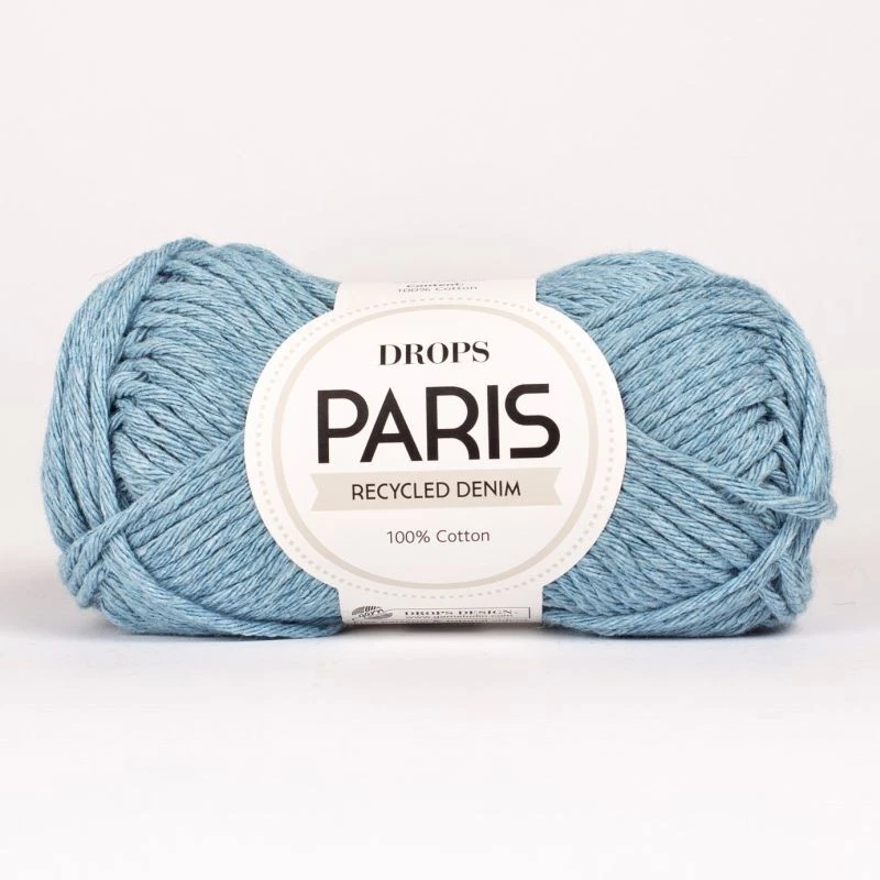 DROPS Paris Aran Yarn Wool 100% Cotton 10 Ply Crochet Knitting 50g Per Ball - Image 2 of 4