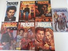 LOTTO 5 VOLUMI + ARTBOOK PREACHER GARTH ENNIS STEVE DILLON MAGIC PRESS 090bis