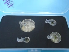 Low Shank Clear Free-motion Echo Quilting Ruler Presser Foot For Domestic Model