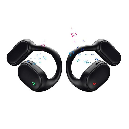 Bluetooth 5.3 Bone Conduction Headphones Wireless Headset Outdoor Sport Earbuds - Photo 7 sur 18