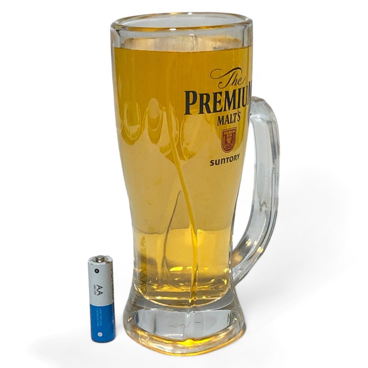 The Premium Malt Suntory Whisky Glass Beer Thick Mug W The Premium Malt Suntory Whisky Glass Beer Thick Mug W