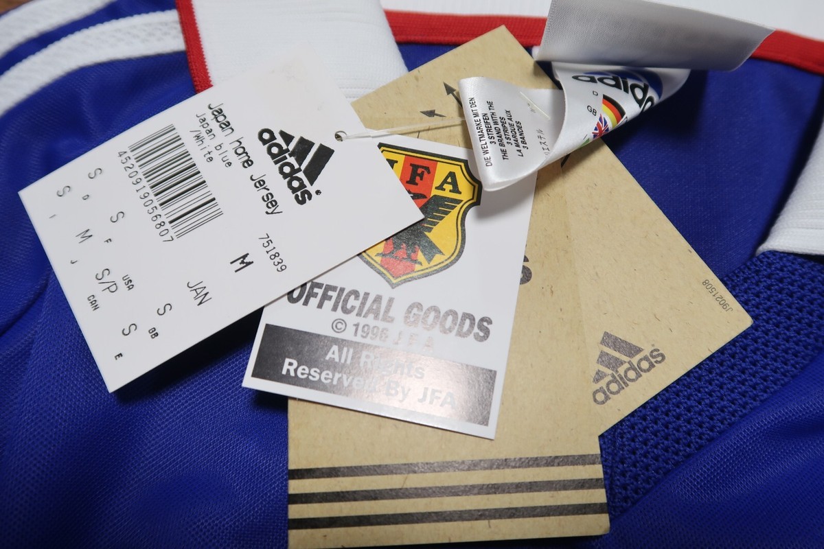 Japan Soccer Jersey Football Shirt 100% Original Japanese M 1999