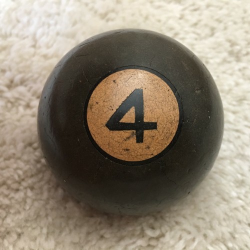 #4 Pool Ball. Antique, Vintage And Current Style Balls. Many To Choose From. - Picture 236 of 353