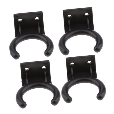 4Pcs Universal Wired Mikrofonhakenhalter Wandständer Aufhänger