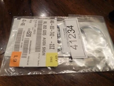 OEM AUDI A7 and S7 Trunk Emblem Chrome Factory Part NEW