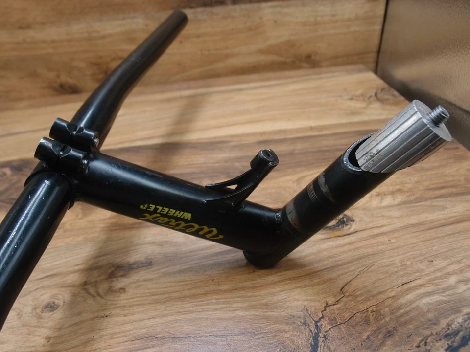 Guidão plano Wheeler por nL + haste de pena MTB Wheeler Ultrax 25,4 mm CRMO - Imagem 3 de 4