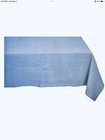 Chambray Denim 100% Cotton Tablecloth Blue 100 X 60 Inches Rectangle/Oblong