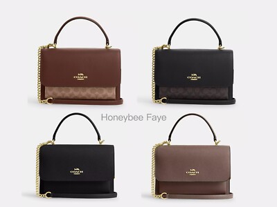 バッグ COACH KLARE Top Handle Bag Coach Klare Top Handle Bag In Signature Canvas - Walmart.com
