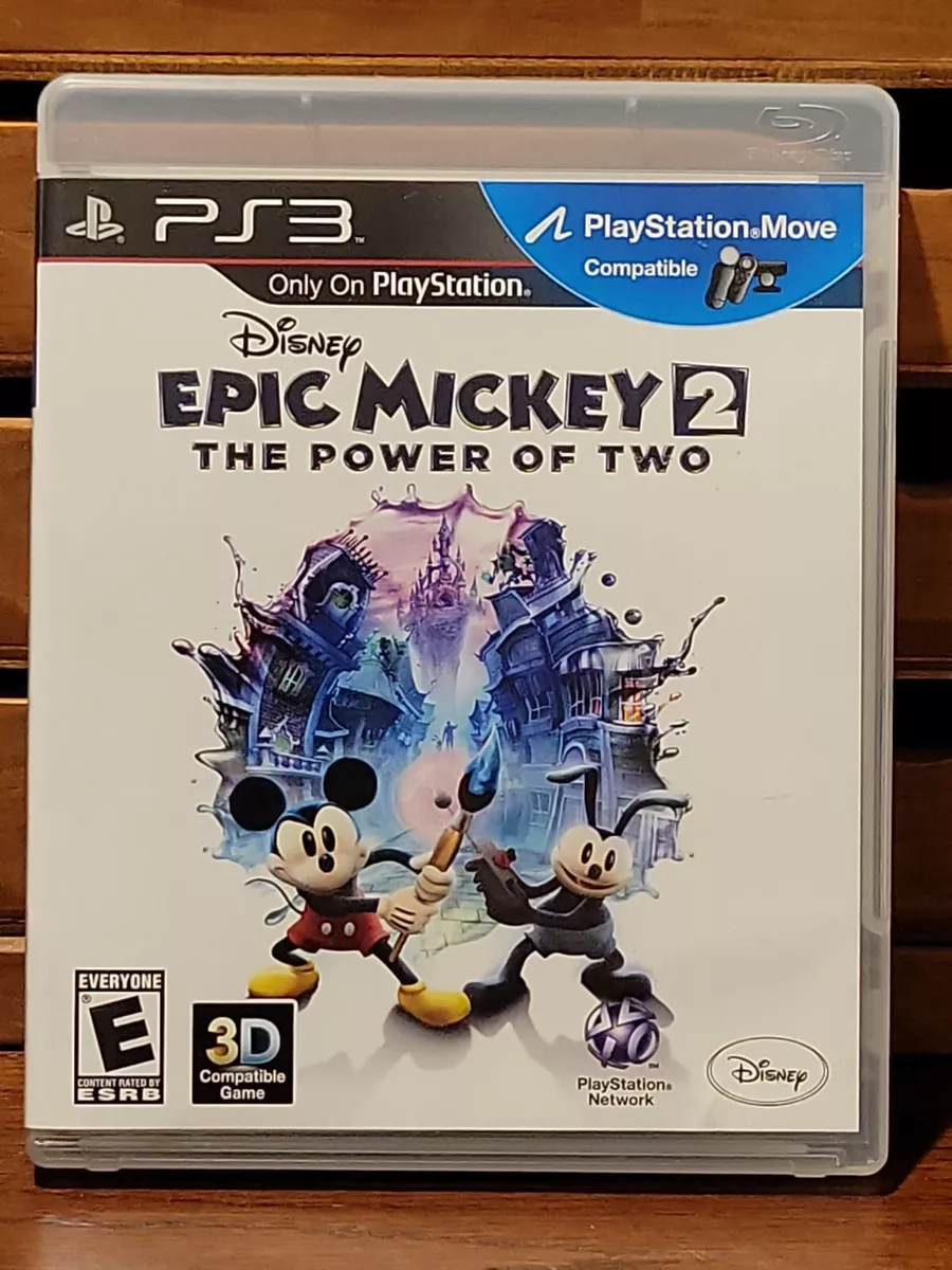 Disney Epic Mickey 2: The Power of Two (Usado) - PS3 - Shock Games