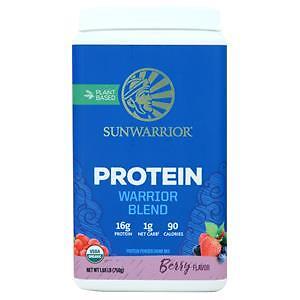 SunWarrior Warrior Blend - Plant Based Organic Protein Berry 750 grams