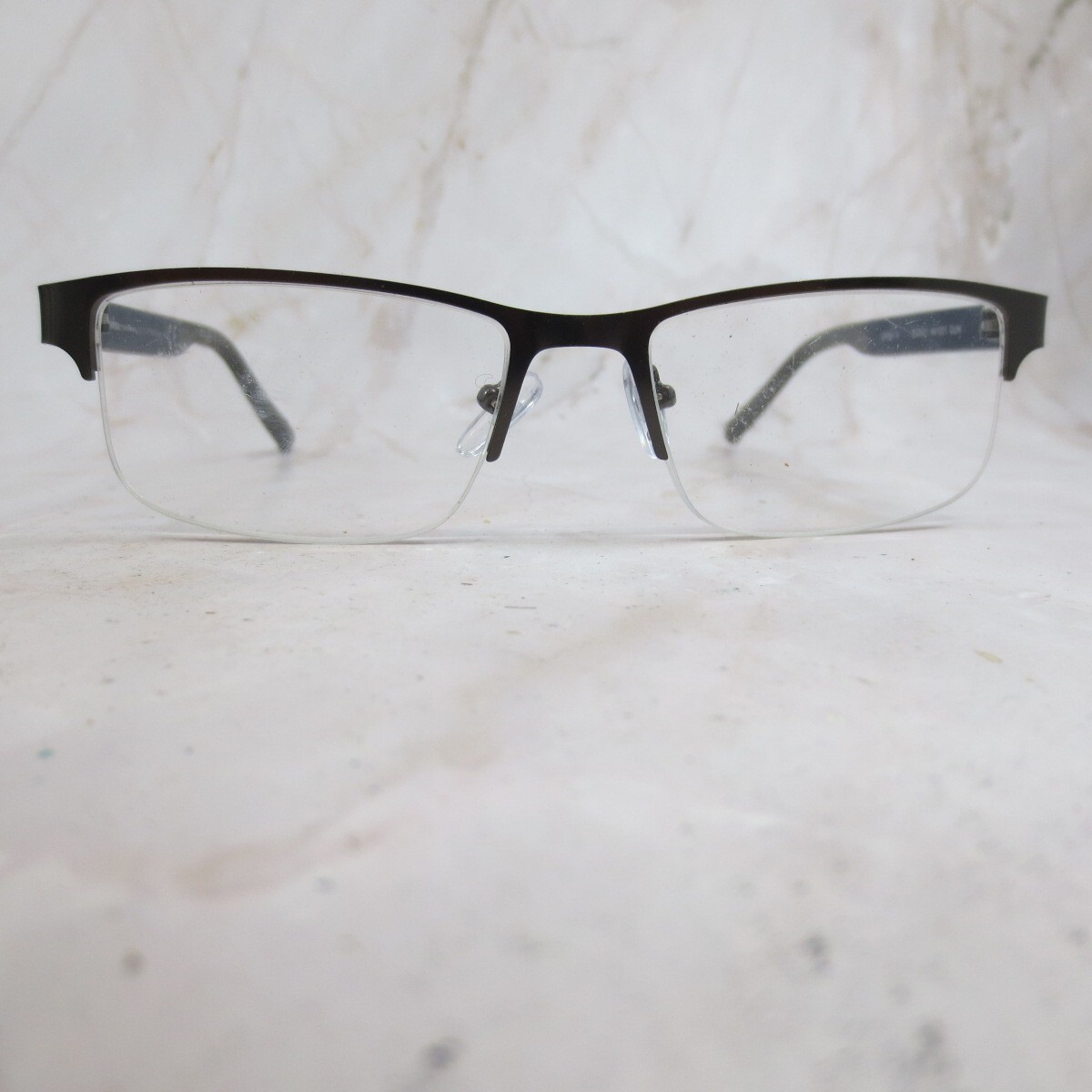 Foster Grant Ironman Eyeglasses Frame IM1001 DG0921 Men Brown Half