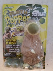 sloth popper toy