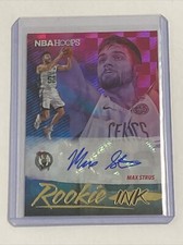 MAX STRUS 2019-20 NBA Hoops Rookie Ink AUTO Miami Heat #RI-MXS