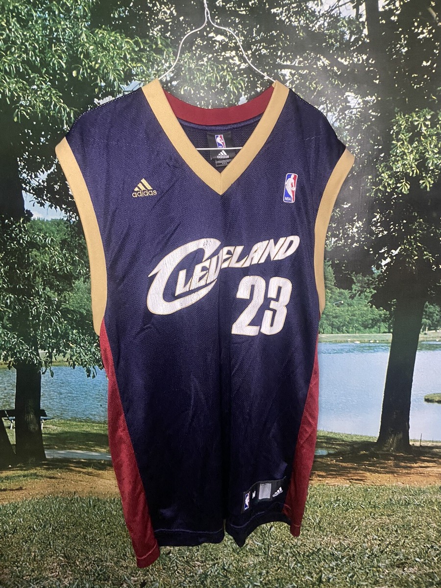 NBA JERSEY CLEVELAND CAVALIERS CAVS LEBRON JAMES ADIDAS SIZE