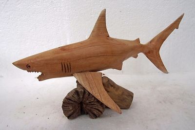 wooden shark