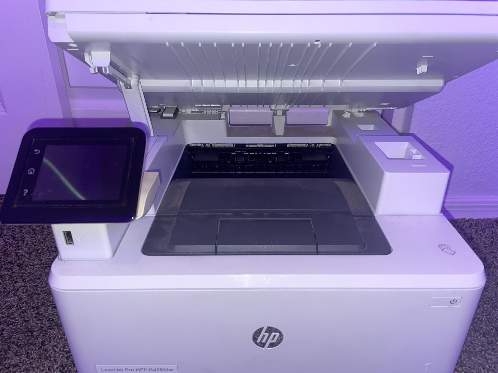 HP F6W15A Pro MFP LaserJet All-In-One Printer - Light Gray - Comes With ...