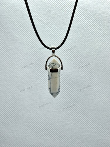 Collar de cuarzo natural chakra cristal punto de curación corte piedras preciosas colgante Reiki  - Imagen 33 de 43