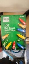 Home Accents Holidays 100 Multi Colored Mini LED Lights - INDOOR/OUTDOOR. NEW