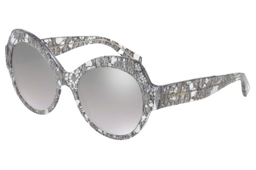 Like new Dolce & Gabbana DG2212 12986F Women\'s Sunglasses Cat Eye silver  61mm Dolce & Gabbana Sunglasses Women main image 3