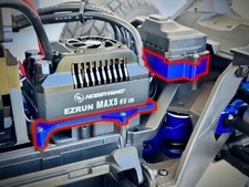 For XRT Hobbywing Max5 G2 Max6 XLX2 ESC AND Receiver Mount fits Traxxas