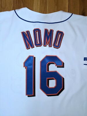 希少　USA製90s New York Mets NOMO 16 ゲームシャツ 楽天市場】USA製 大きいサイズ XL □ MLB オフィシャル Majestic