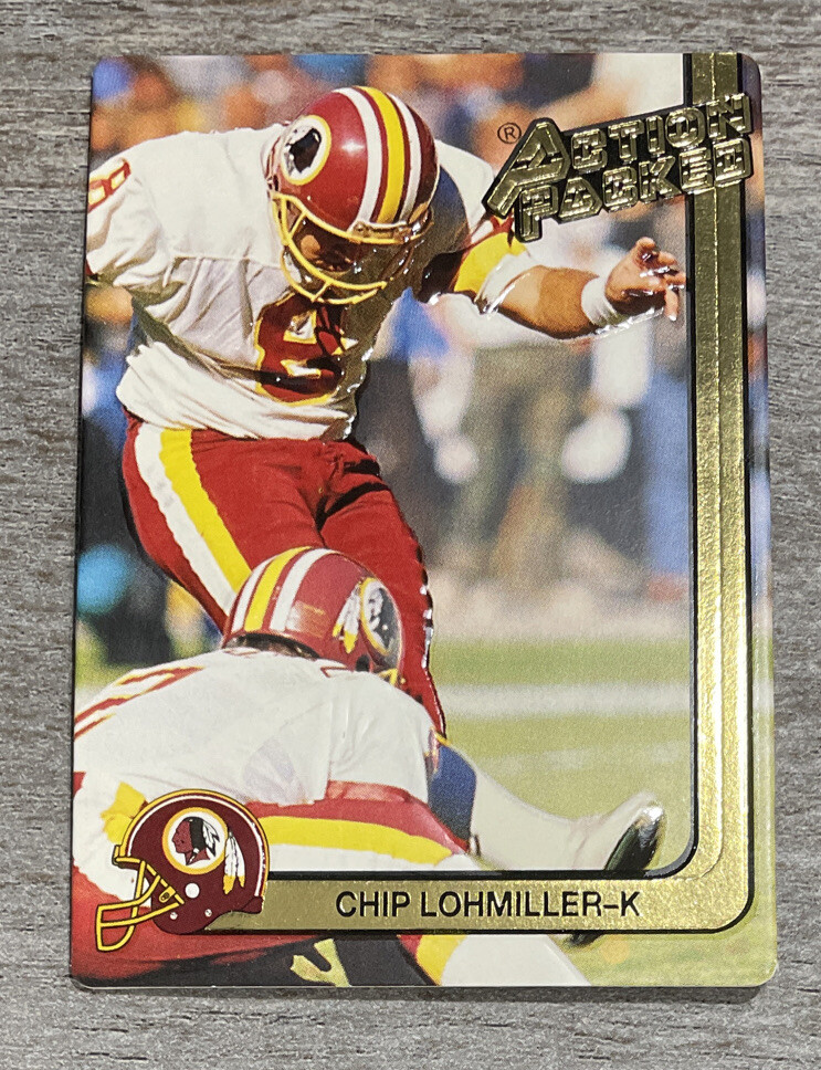 Chip Lohmiller 1991 Action Packed Redskins #275  *F710*