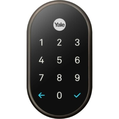 #ad #ad Google Nest x Yale Keyless Deadbolt Touchscreen Smart Lock with Nest Connect NEW $349.99