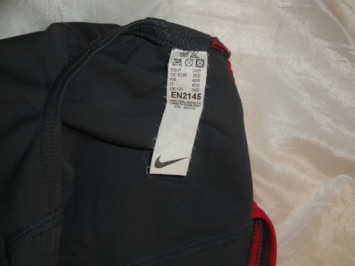 NIKE COSTUME NUOTO PISCINA INTERO IT 42B - EUR 38B ROSSO GRIGIO - Foto 6 di 6