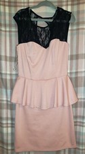 Speechless Pink/Black Dress Size Small Juniors