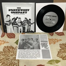 NM+ NORTHWEST COMPANY:Hard to cry/Get Away From It All 45 Picture Sleeve 67 Punk