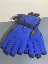 Andake Aquatrail Ski Gloves 3M Thinsulate Waterproof S/P-M/M Blue NEW
